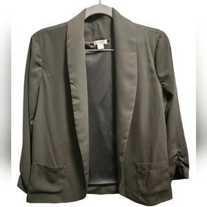 Xhiliration Blazer lined small preppy brat girlhoodcore mod demure tuxedo style